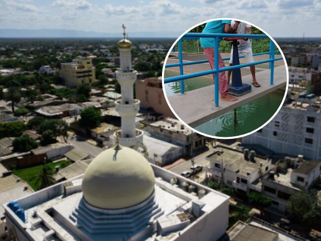 Imagen de Maicao y la toma de comunidad del acueducto. Foto principal: Juan David Moreno Gallego/Anadolu Agency/Getty Images