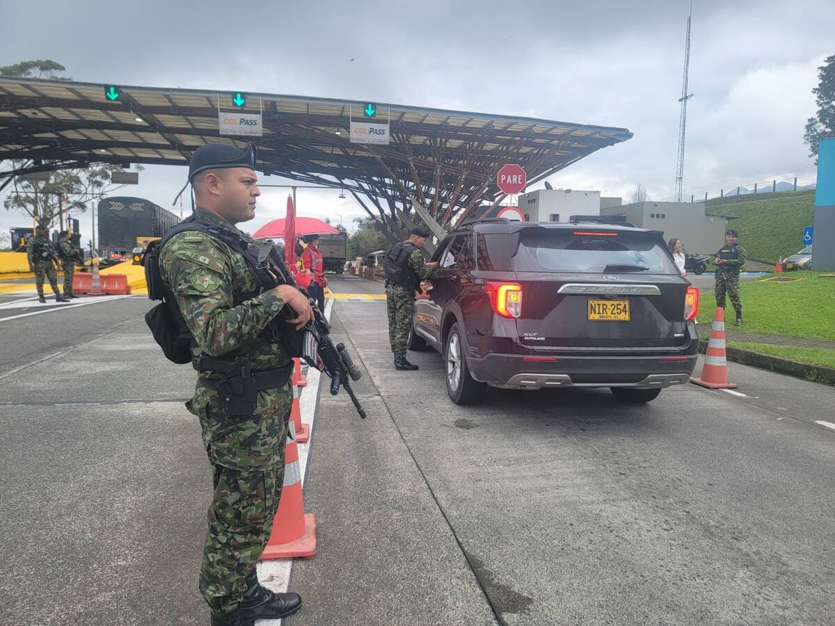 Policía y Ejército refuerzan la seguridad en las carreteras de Risaralda