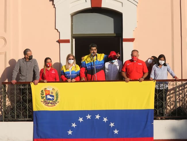 Nicolás Maduro celebrando el 23 de Enero 
