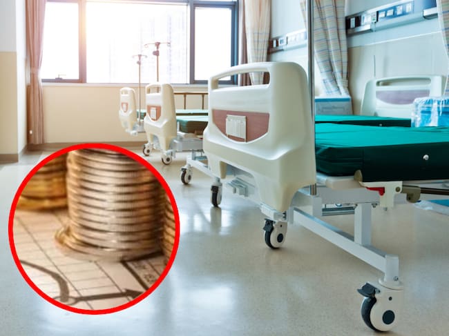 Referencia dinero y hospitales/ Getty Images