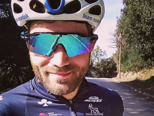 Brais Dacal, el ciclista profesional con diabetes tipo 1