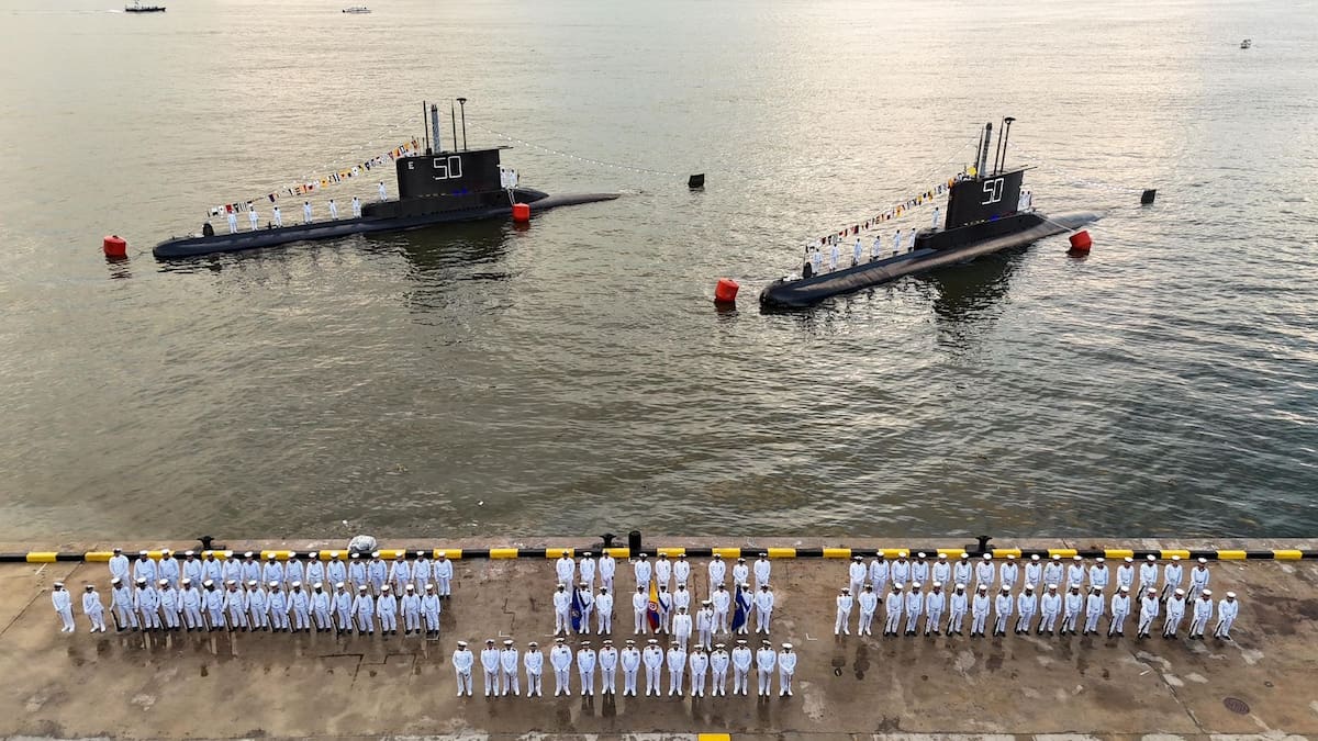 Fuerzas Militares celebran 50 años de los submarinos ARC Pijao y Tayrona, símbolos del poder naval