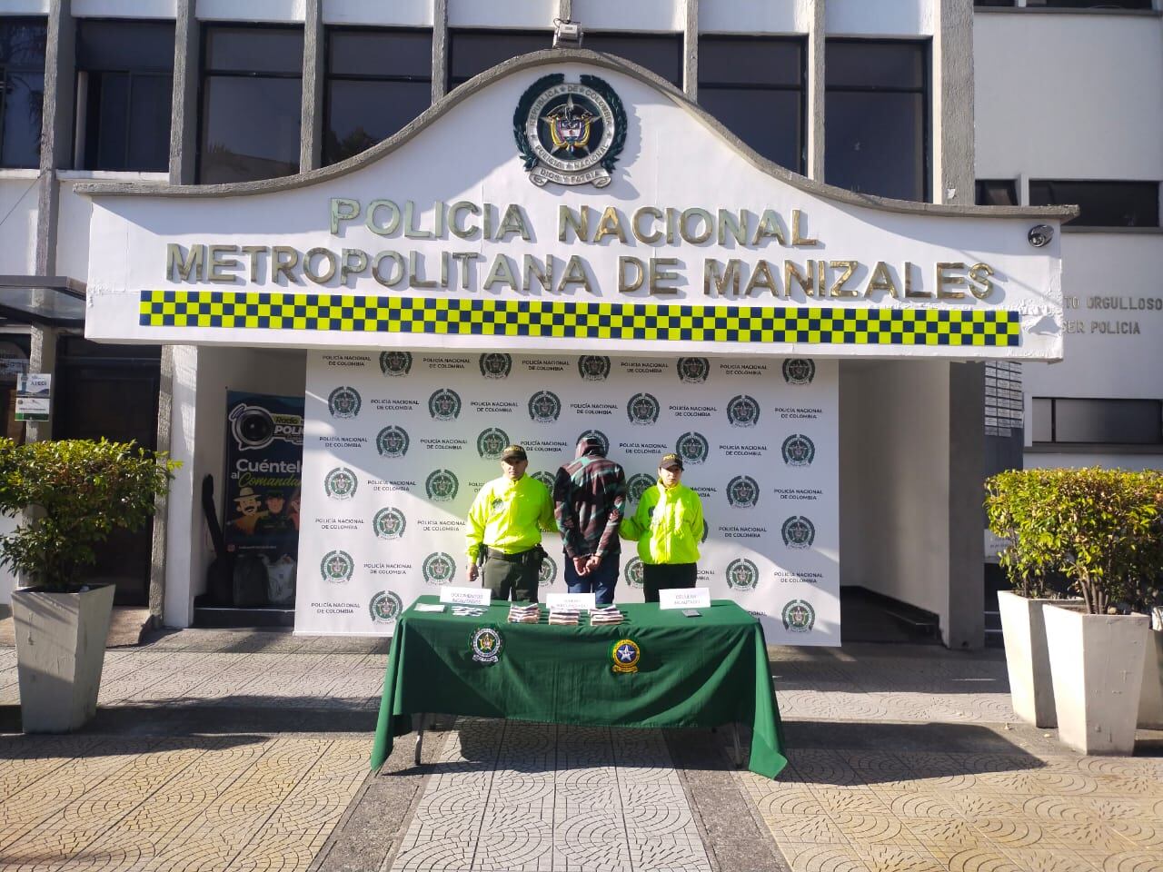 Fotografía Policía Metropolitana de Manizales