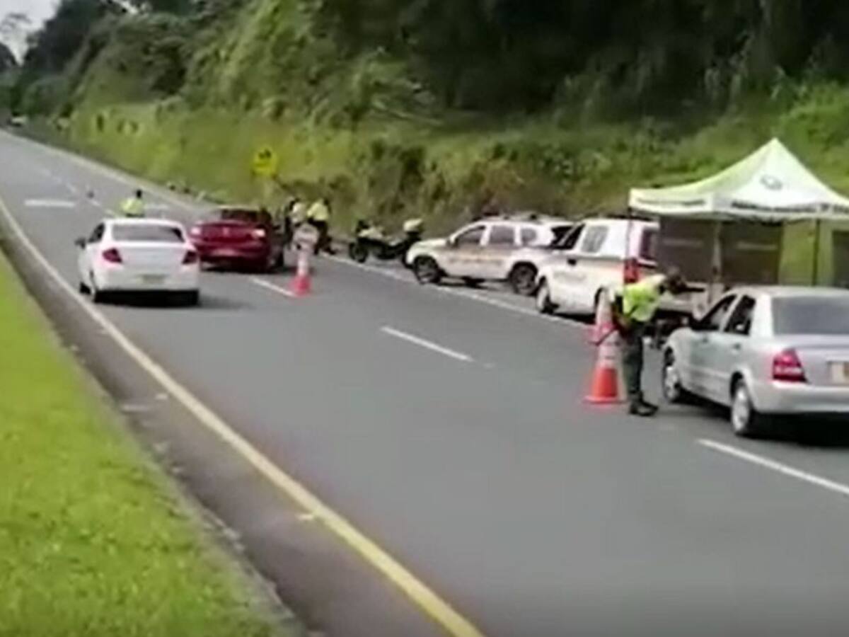 580 comparendos de tránsito por incumplir cuarentena en el Quindío