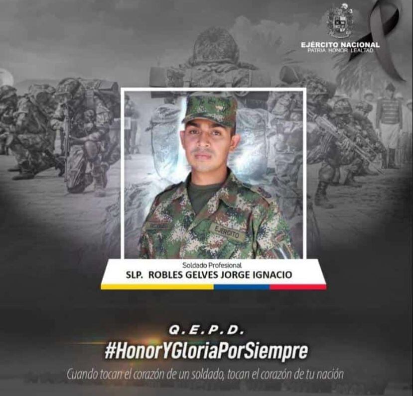 Soldado profesional murió al ser impactado por un rayo en El Tarra