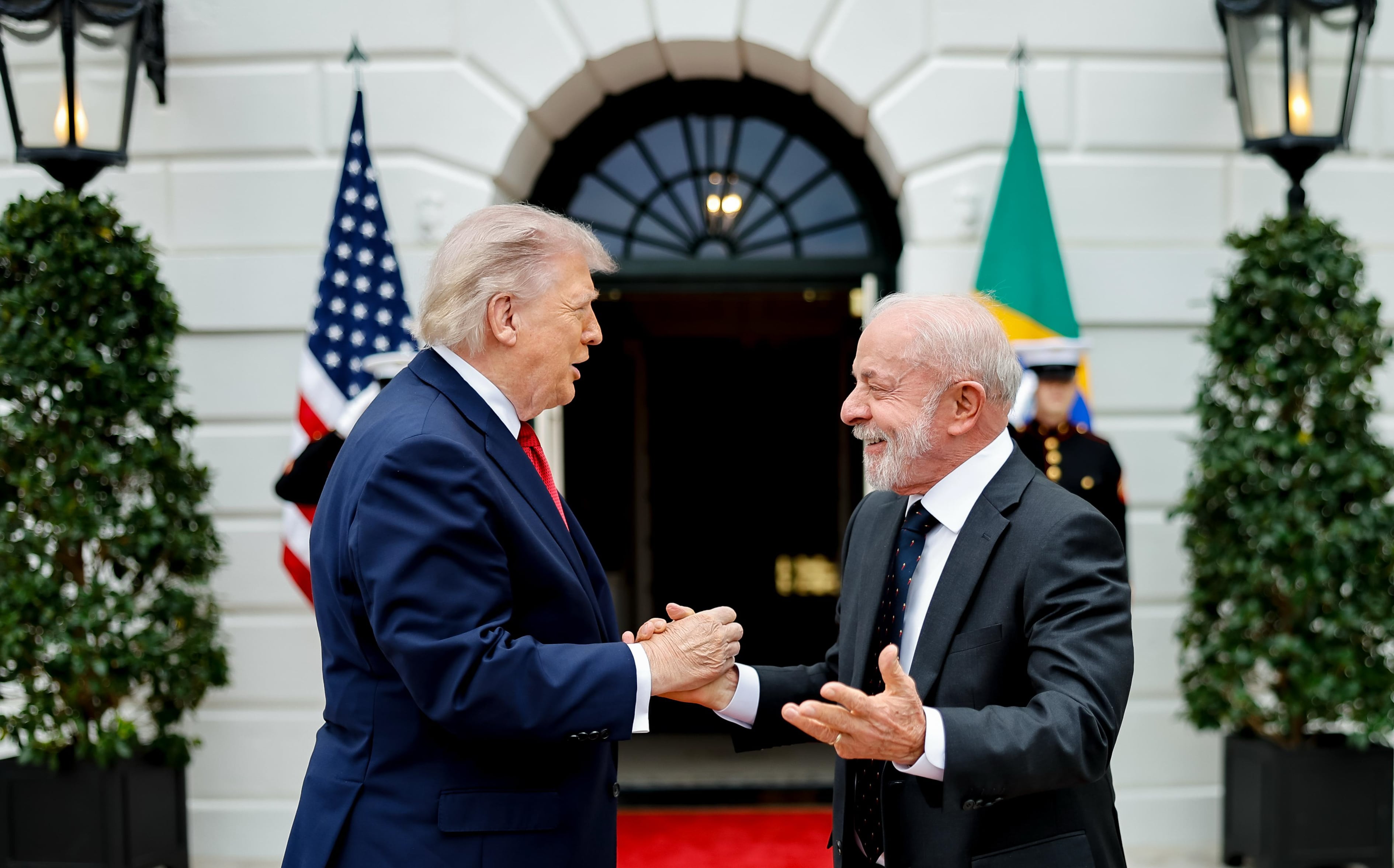 Los mandatarios, quienes no dieron una declaración conjunta, concentraron la conversación en la relación bilateral mientras ambos mandatarios se preparan para una nueva jornada electoral este año.
(Foto:   Cortesía)