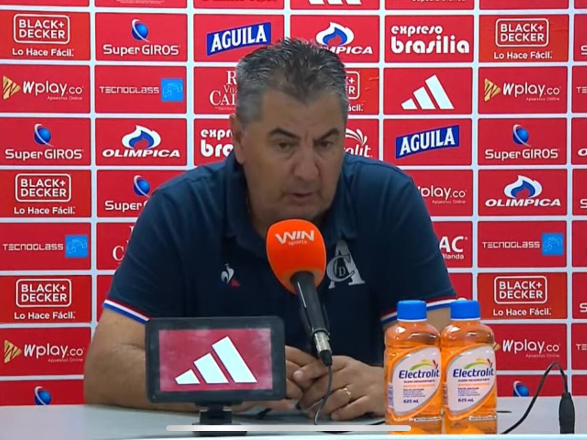 Jorge Da Silva tras la derrota con Junior: “Ni a mí, ni a los muchachos nos gusta perder”