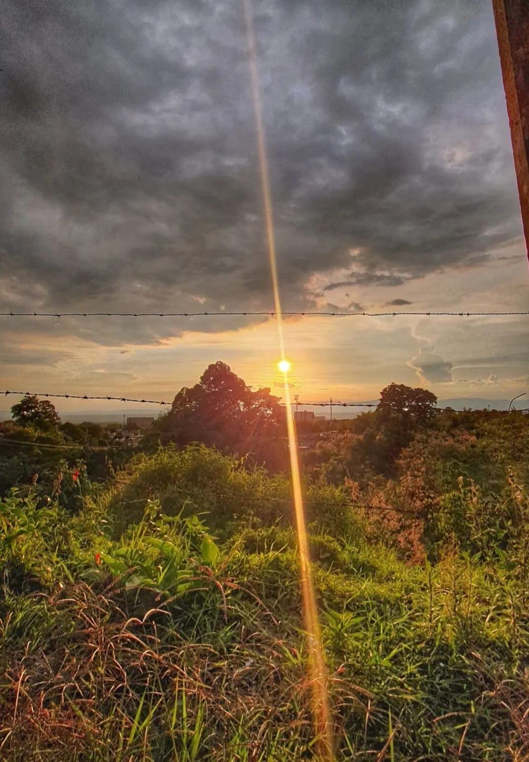 día soleado en sector del barrio Recreo de Armenia