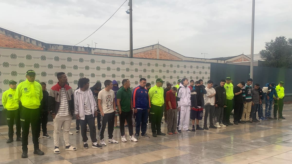 Capturan a 30 presuntos responsables de homicidios en Bogotá