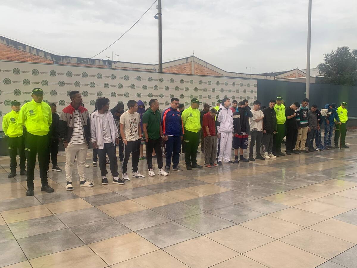 Capturan a 30 presuntos responsables de homicidios en Bogotá