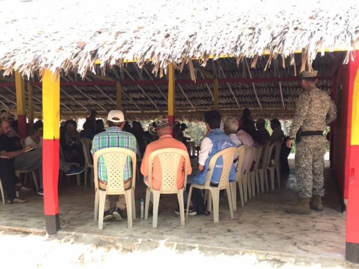 Armada acompaña proceso de reconciliación en El Carmen de Bolívar