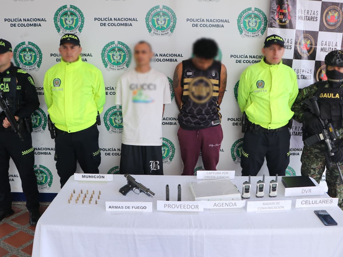 Capturan en Pereira a ‘El Caleño’, miembro de ‘Cordillera’ y que era uno de los más buscados