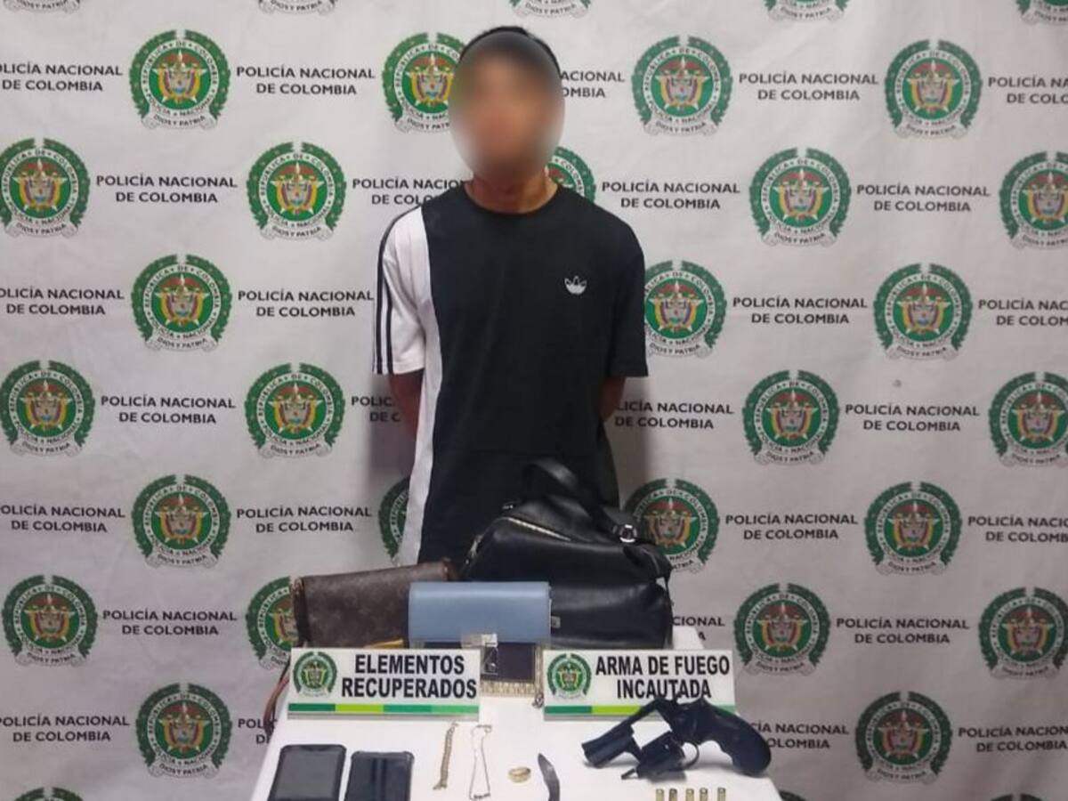 Capturan a persona implicada en el hurto a cuatro personas en el Poblado