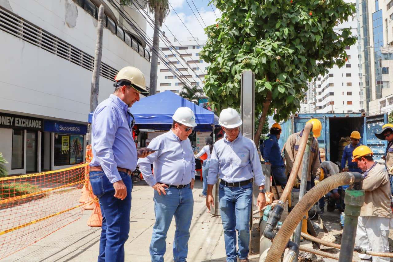 Avanza la renovación del sistema de acueducto en zona turística de Cartagena