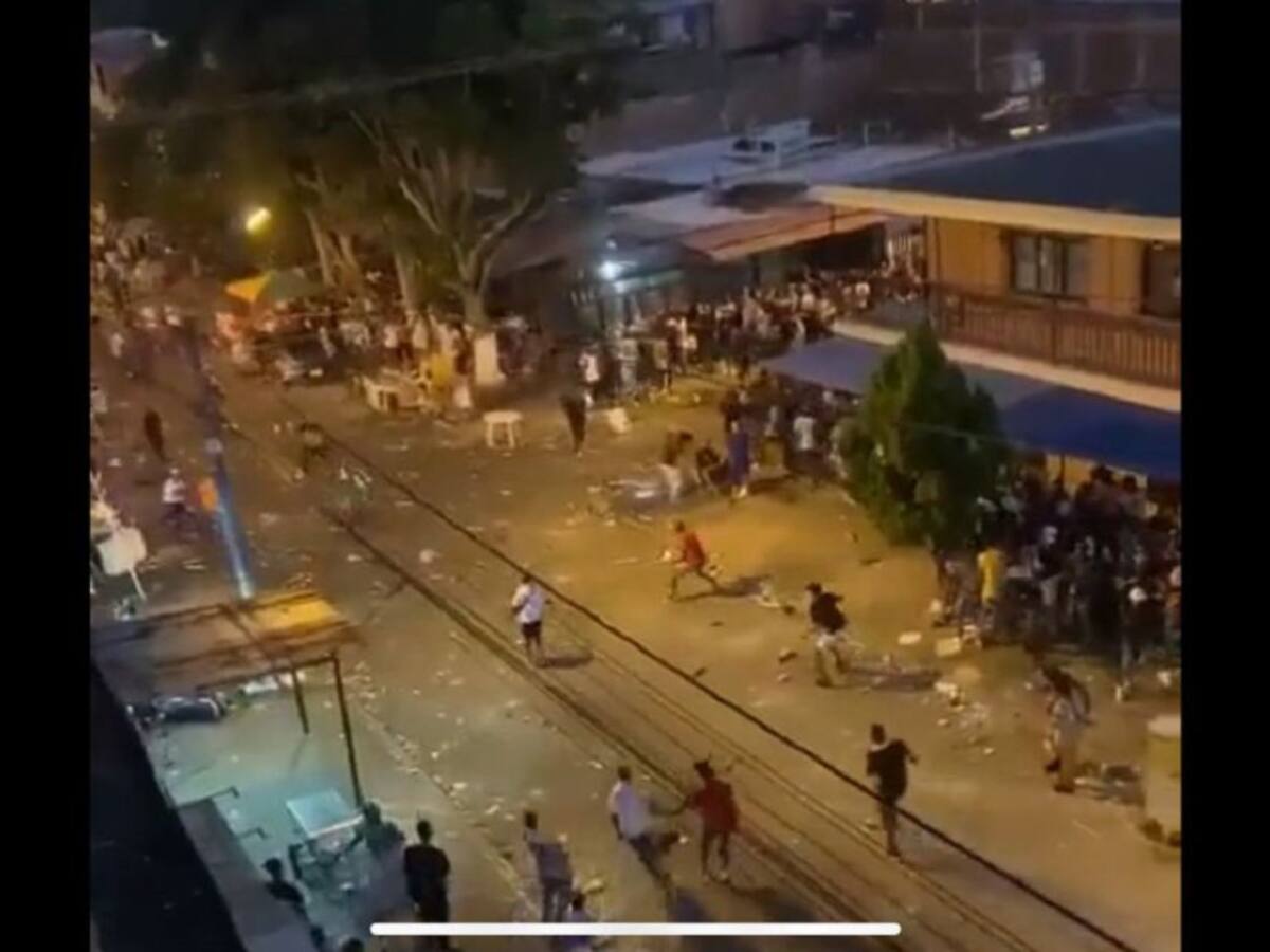 Hubo hasta una 'batalla campal' en la 'Verbena de Ulpiano Lloreda' en Cali