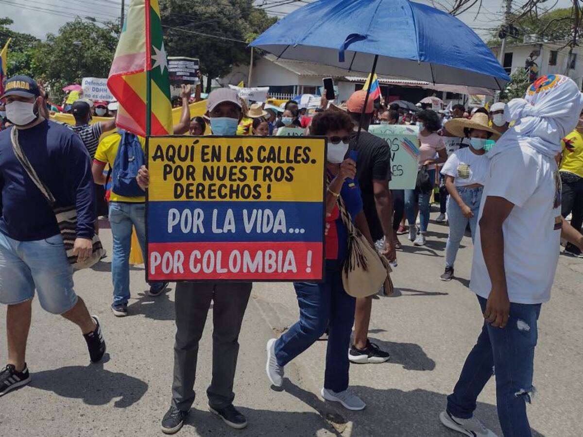 Este martes festivo 20 de julio jornada de protesta en Cartagena