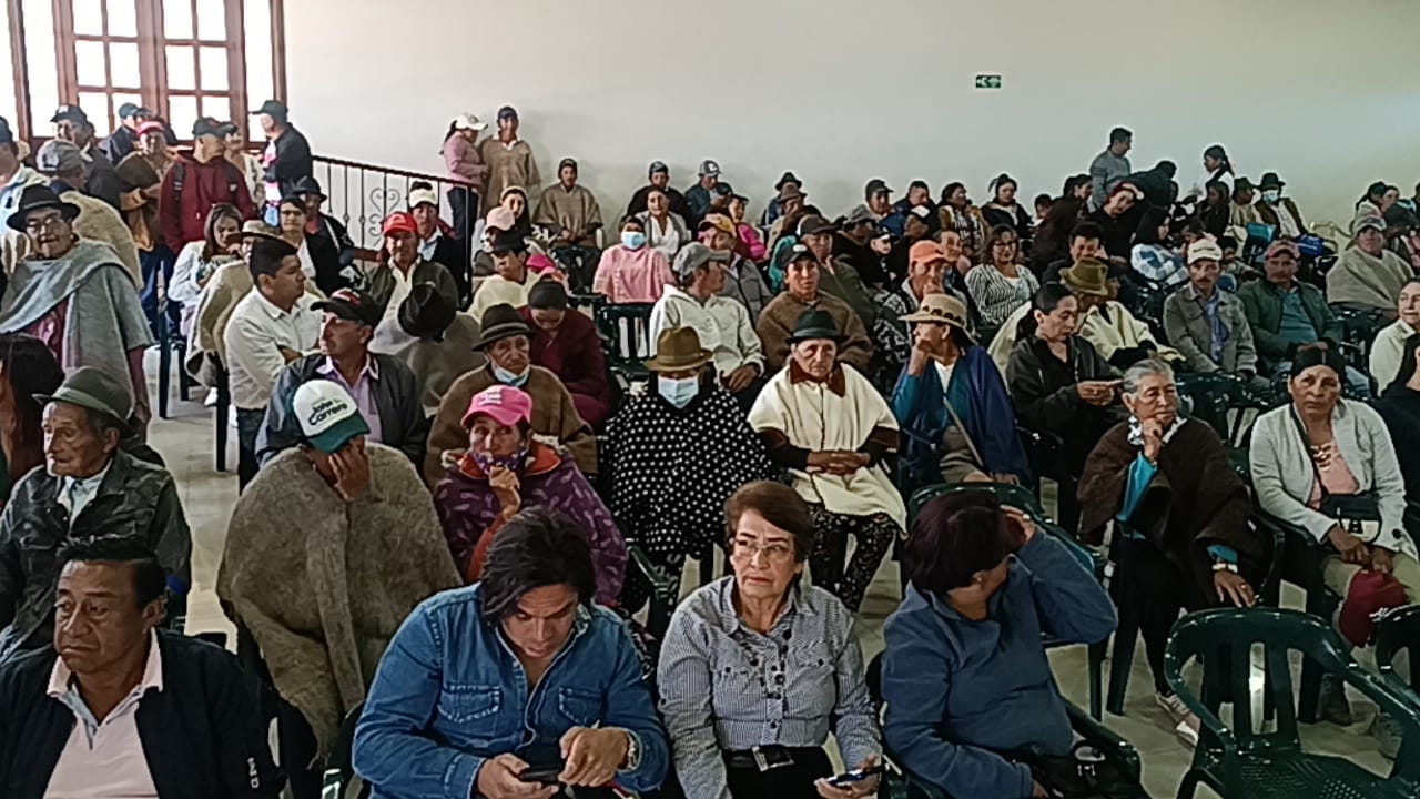 En Motavita (Boyacá), se desarrolló la formalización de 148 títulos de propiedad, por parte de la Agencia Nacional de Tierras / Foto. Caracol Radio.
