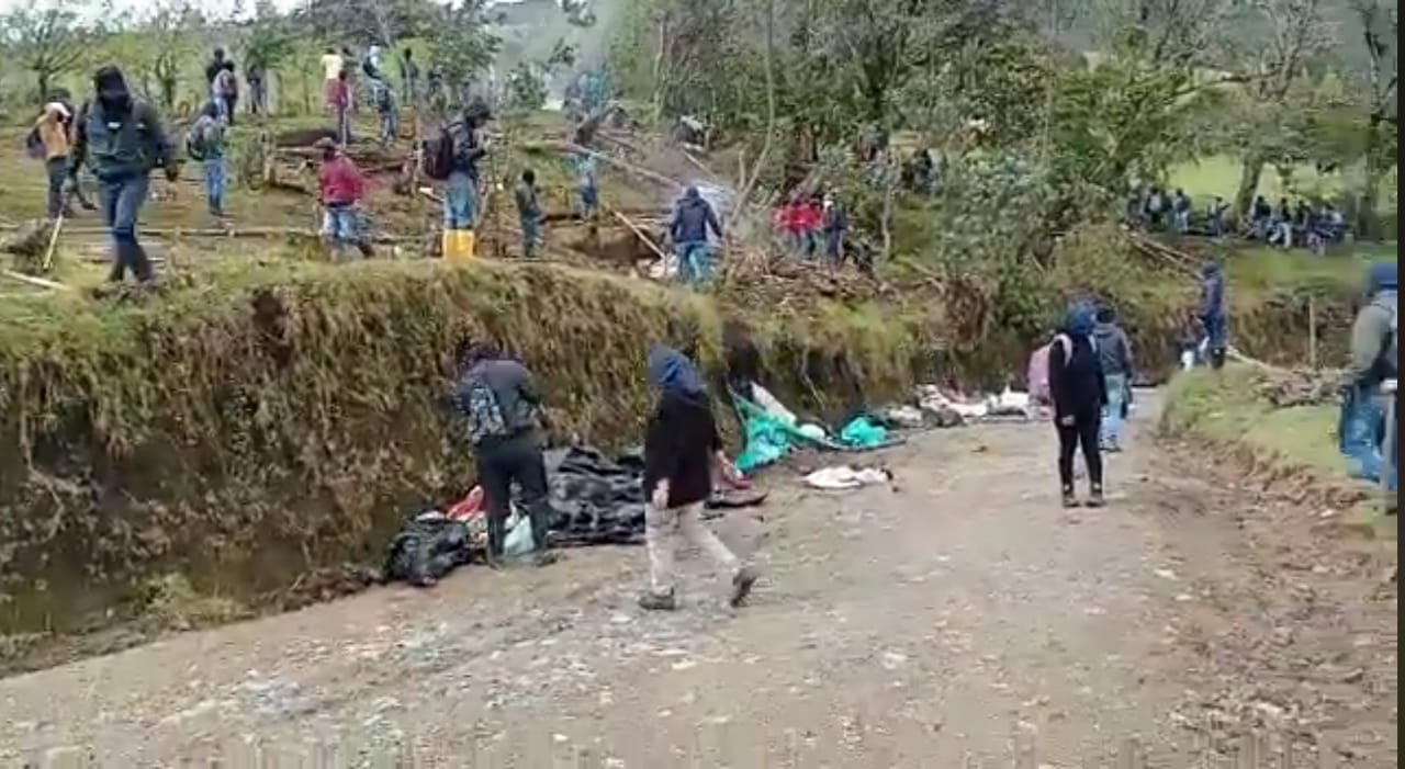 Hasta el momento se han reportado ocho personas heridas. Foto: Cauca Noticias