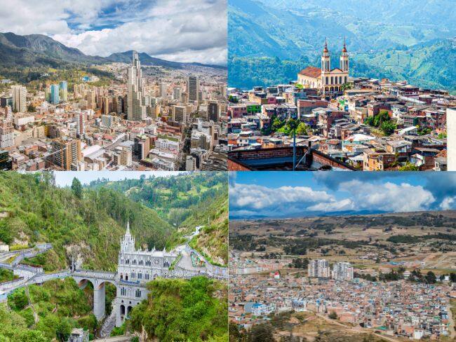 Las únicas ciudades de Colombia que están ubicadas en piso térmico frío