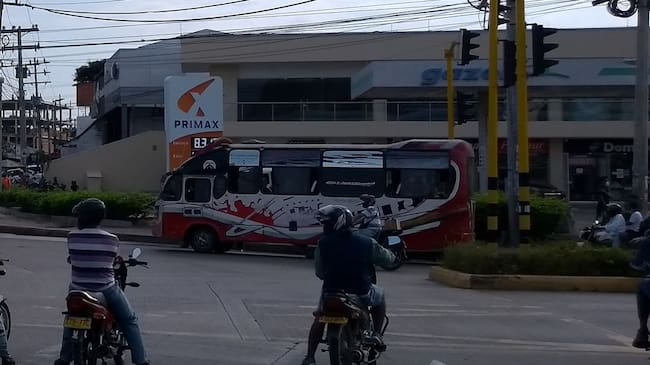 El siniestro se presentó en la estación de gasolina ubicada frente al Castillo San Felipe