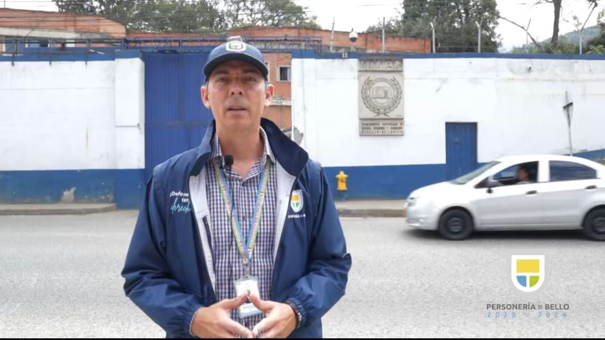 El personero de Bello denunció un hacinamiento en la cárcel del 106 por ciento
