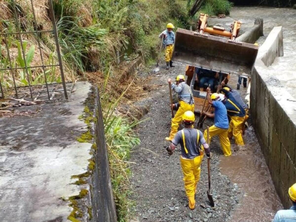 Lluvias siguen afectando la prestación del servicio de agua en Ibagué