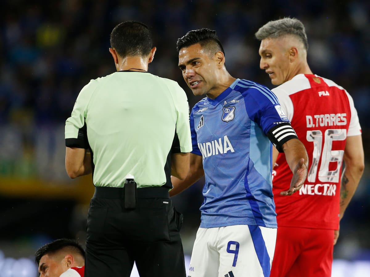 Falcao García sobre los árbitros: “te respetan más”, en clubes grandes