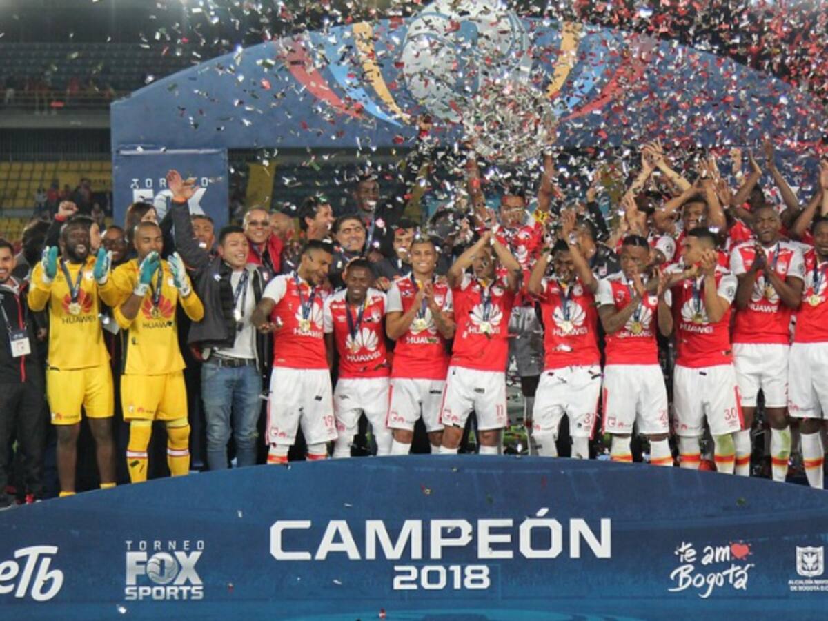 Santa Fe termina racha del América y es campeón del Torneo Fox Sports