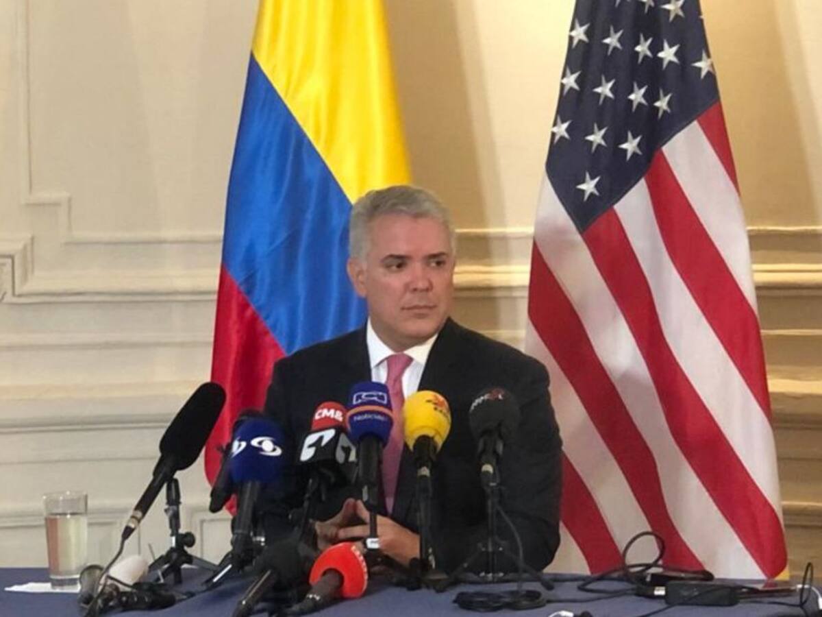 Duque ofreció aumentar producción de petróleo para vender a EE.UU.