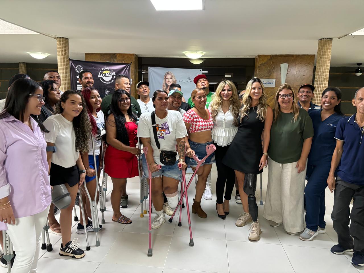 Convocatoria para personas con discapacidad. Cortesía Prensa Alcaldía de Barranquilla