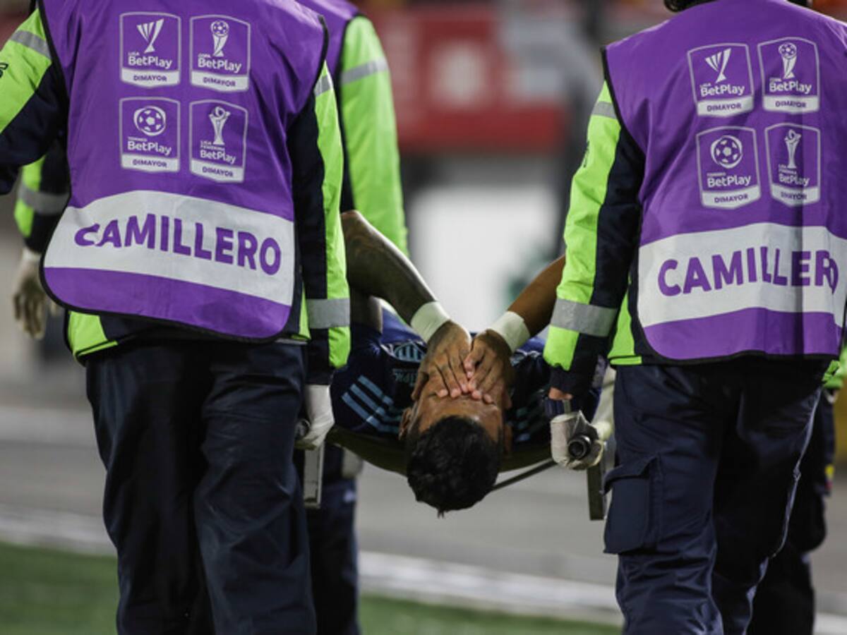 Rafael Pérez confirma la grave lesión que sufrió ante Santa Fe: no juega más este semestre