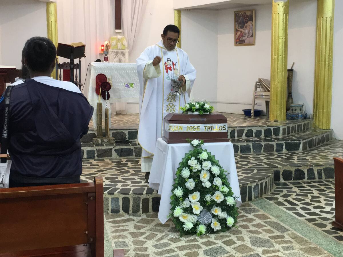 En Montecristo- Bolívar entregaron restos mortales de una persona desaparecida