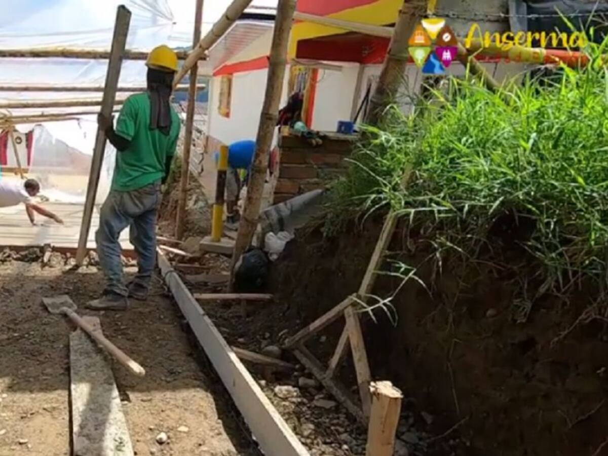 Más de 50 kilómetros de vías terciarias fueron recuperados en Anserma