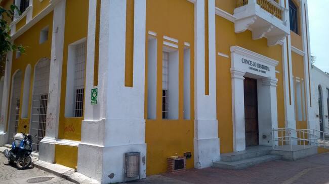 Sede del Concejo Distrital de Cartagena