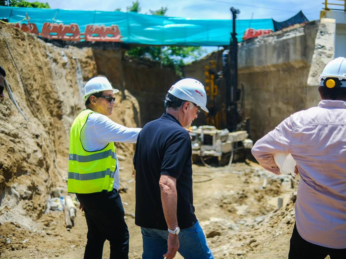 Gobernador Verano anuncia que puente Juan de Acosta estaría rehabilitado a mediados de julio