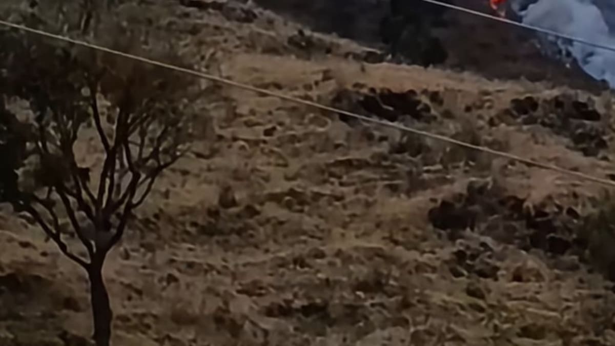 Incendio forestal en Buga, Valle, completa seis días activo y sigue sin poder ser controlado