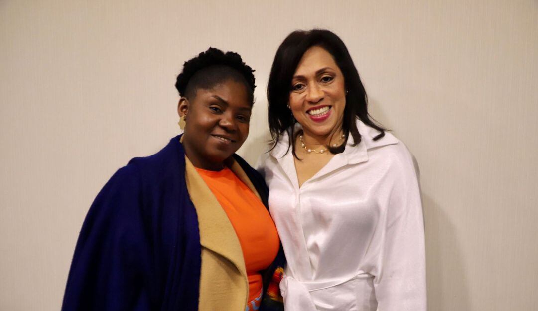 Francia Márquez y Marelen Castillo