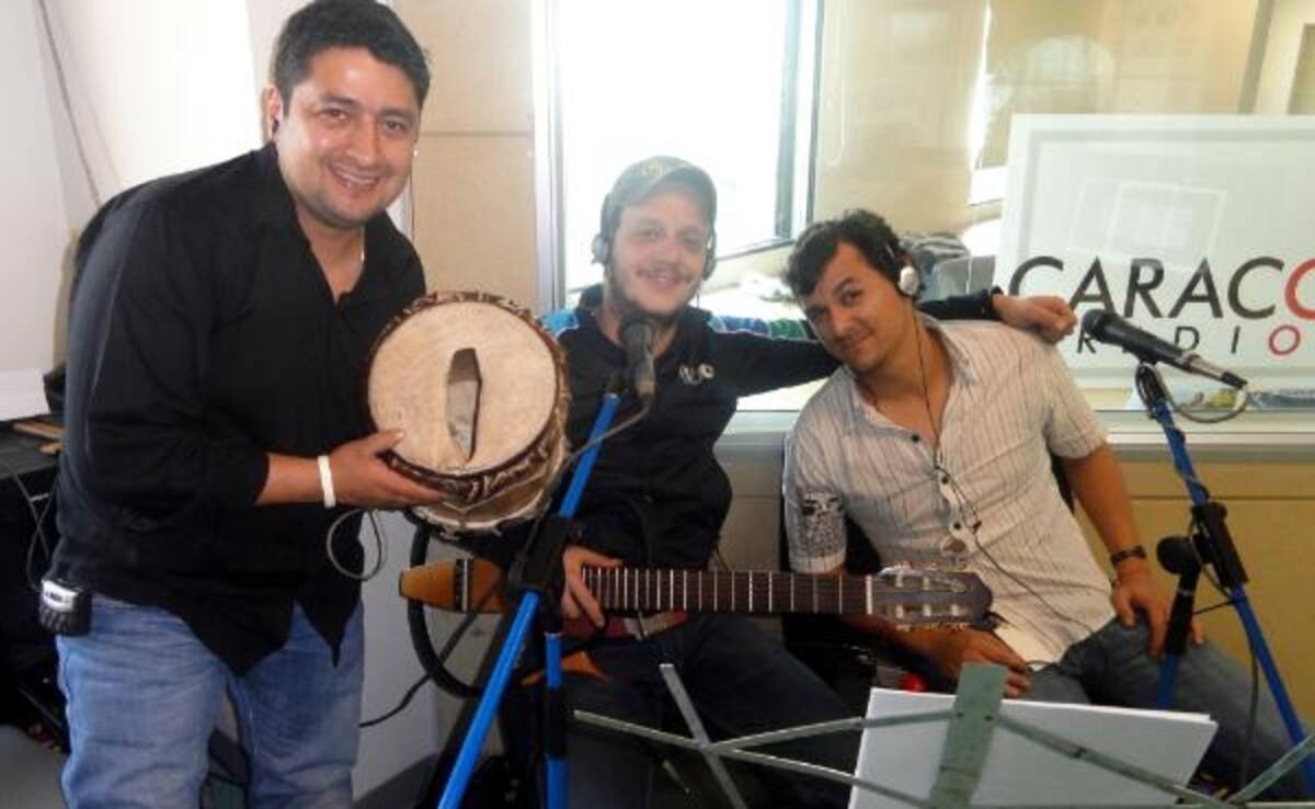 Los Chisgueros de La Buseta: Oscar Delgado, Gigi Posada y Tuto Muñoz