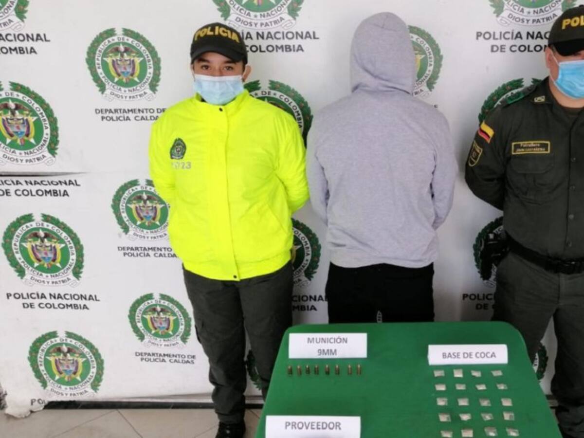 Capturaron en Caldas a alias "Chuky" quien tiene diferentes investigaciones