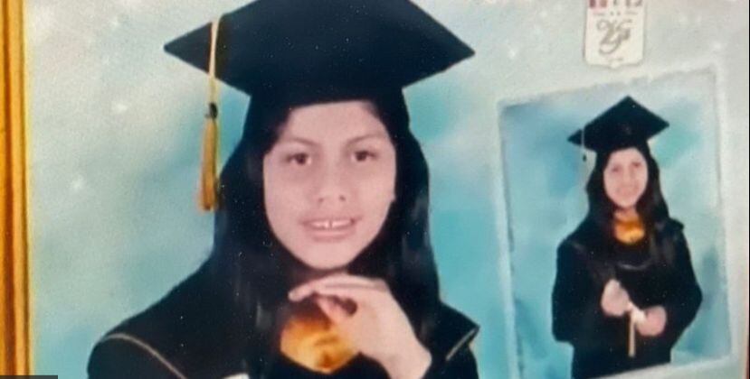 Katherine Gómez, mujer de 18 años que fue quemada en la Plaza de Mayo en Perú.