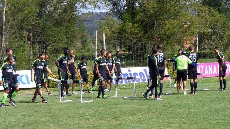 Sin Ibarbo y Ruiz, Nacional prepara partido ante Rosario Central