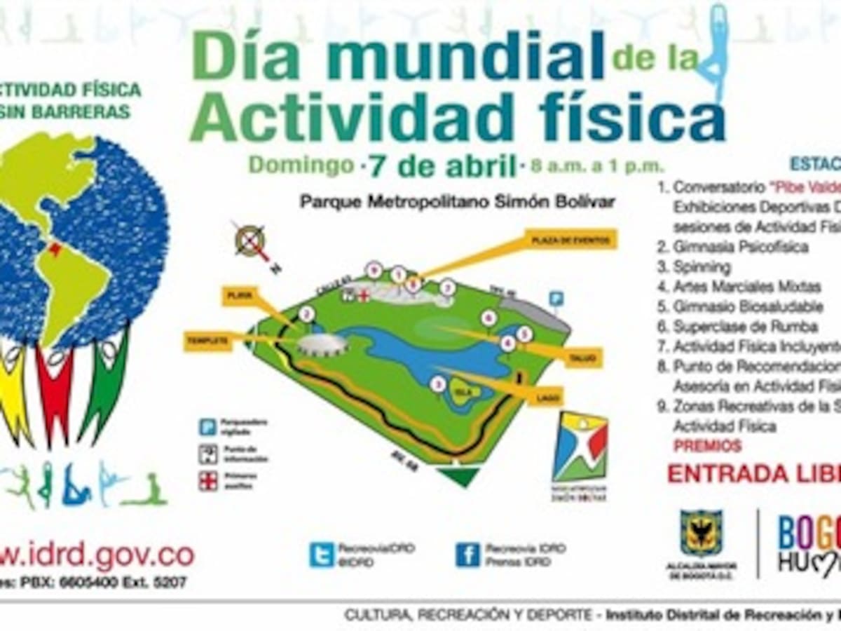 En Bogotá se celebra el Día Mundial de la Actividad Física