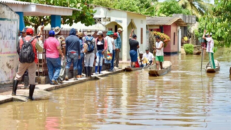 El 45% del departamento de Córdoba está en calamidad pública por lluvias. Foto: Cortesía