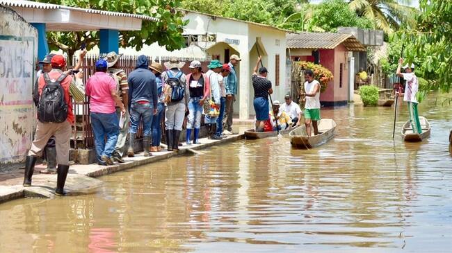 El 45% del departamento de Córdoba está en calamidad pública por lluvias. Foto: Cortesía