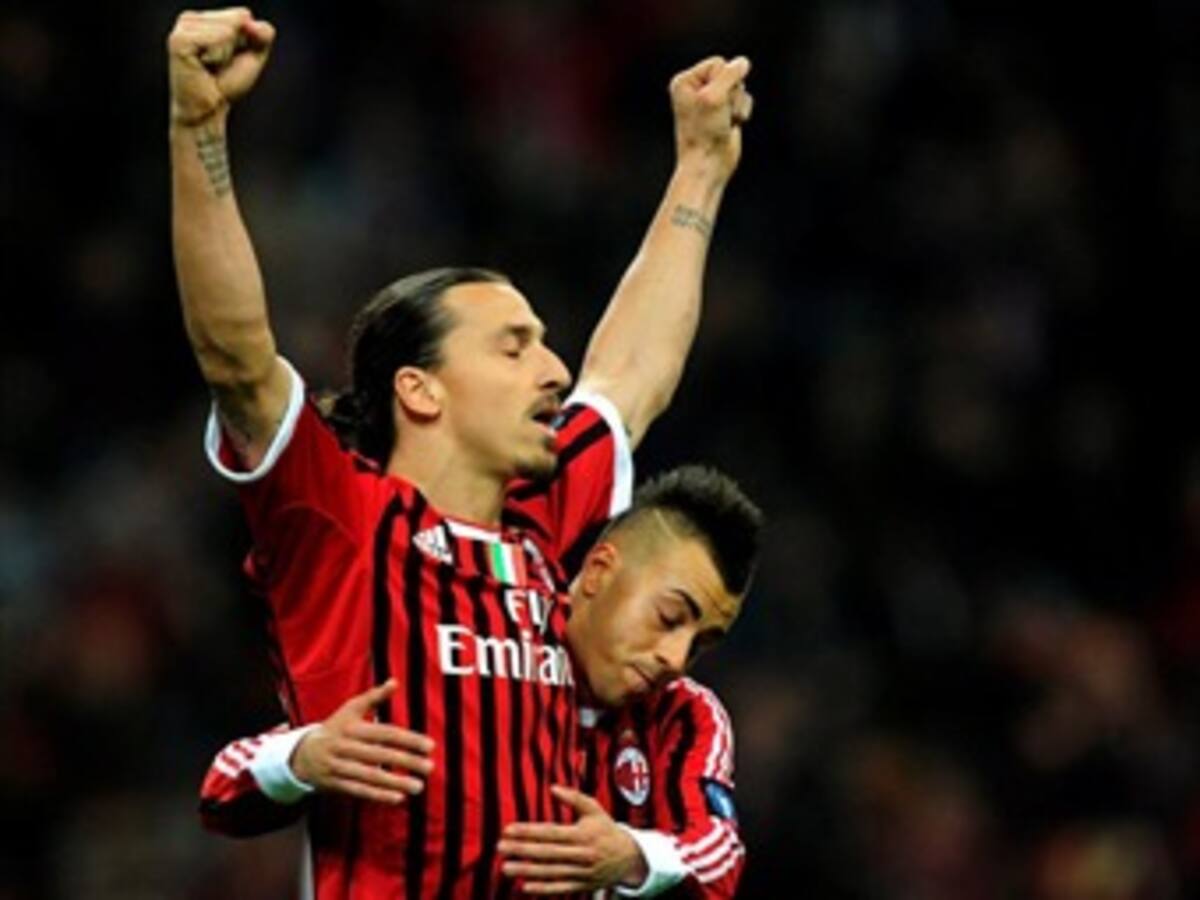 Ibrahimovic le dio el triunfo al Milan sobre el Roma