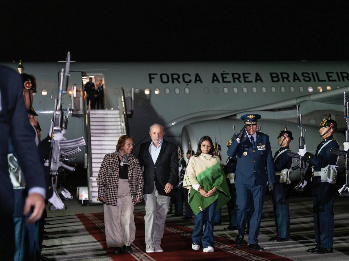 Presidente de Brasil llegó a Bogotá para participar en la V reunión de mandatarios de la OCTA