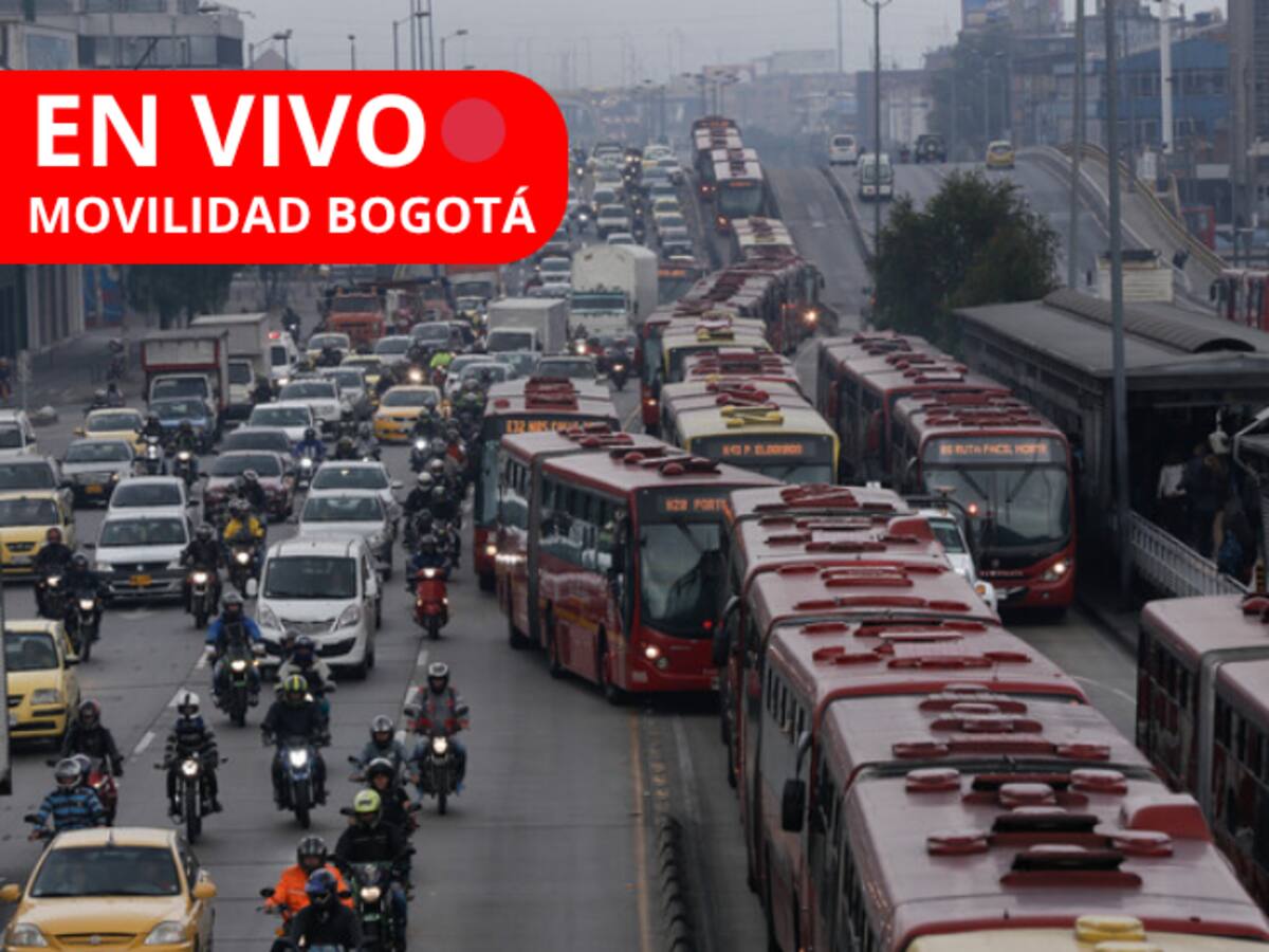 🔴EN VIVO| Movilidad Bogotá HOY, concierto Guns N’ Roses y partido de Millonarios: Transmilenio y tráfico