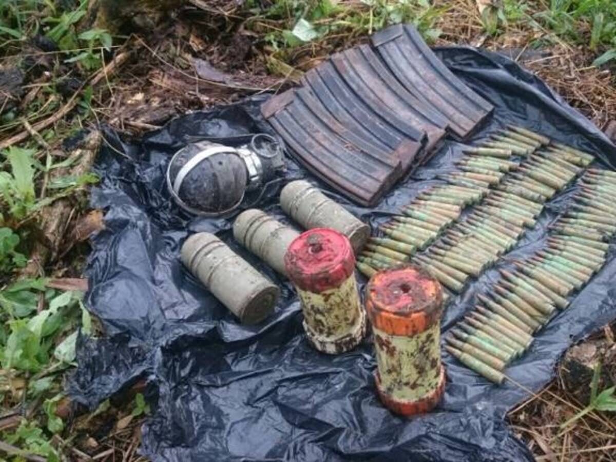 En Riofrío, Valle, hallan granadas y minas antipersonales