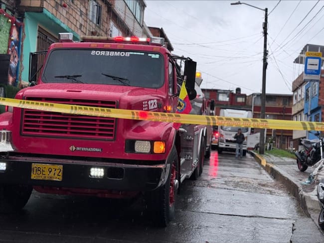 Se reporta una explosión en una vivienda con un cilindro al sur de Bogotá
