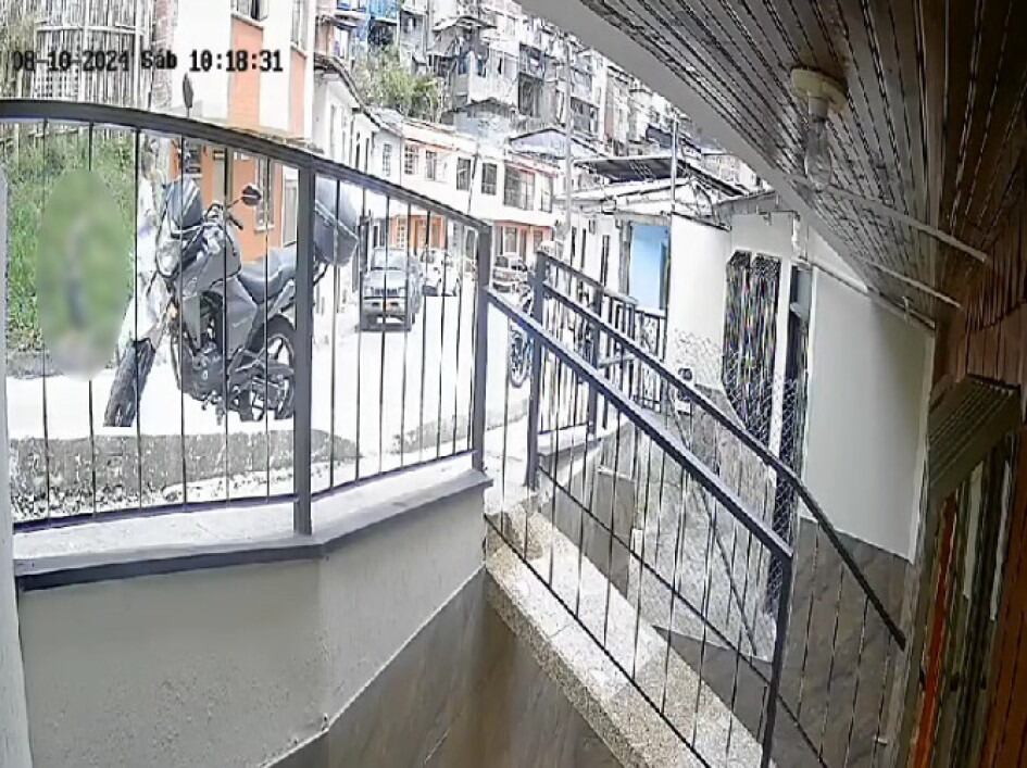 Pantallazo de video suministrado por la comunidad del barrio 20 de Julio